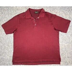 Bobby Jones Collection Red Polo Short Sleeve Golf Shirt  Men’s XL